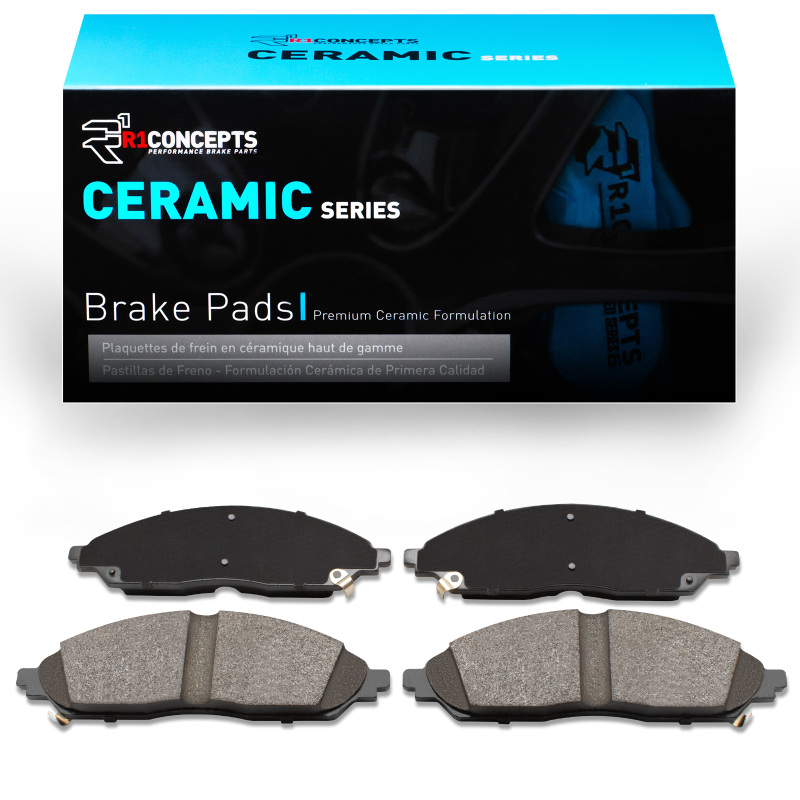 Jeep Grand Cherokee Brake Pads - Front - R1 Concepts - Ceramic - `20-`25
